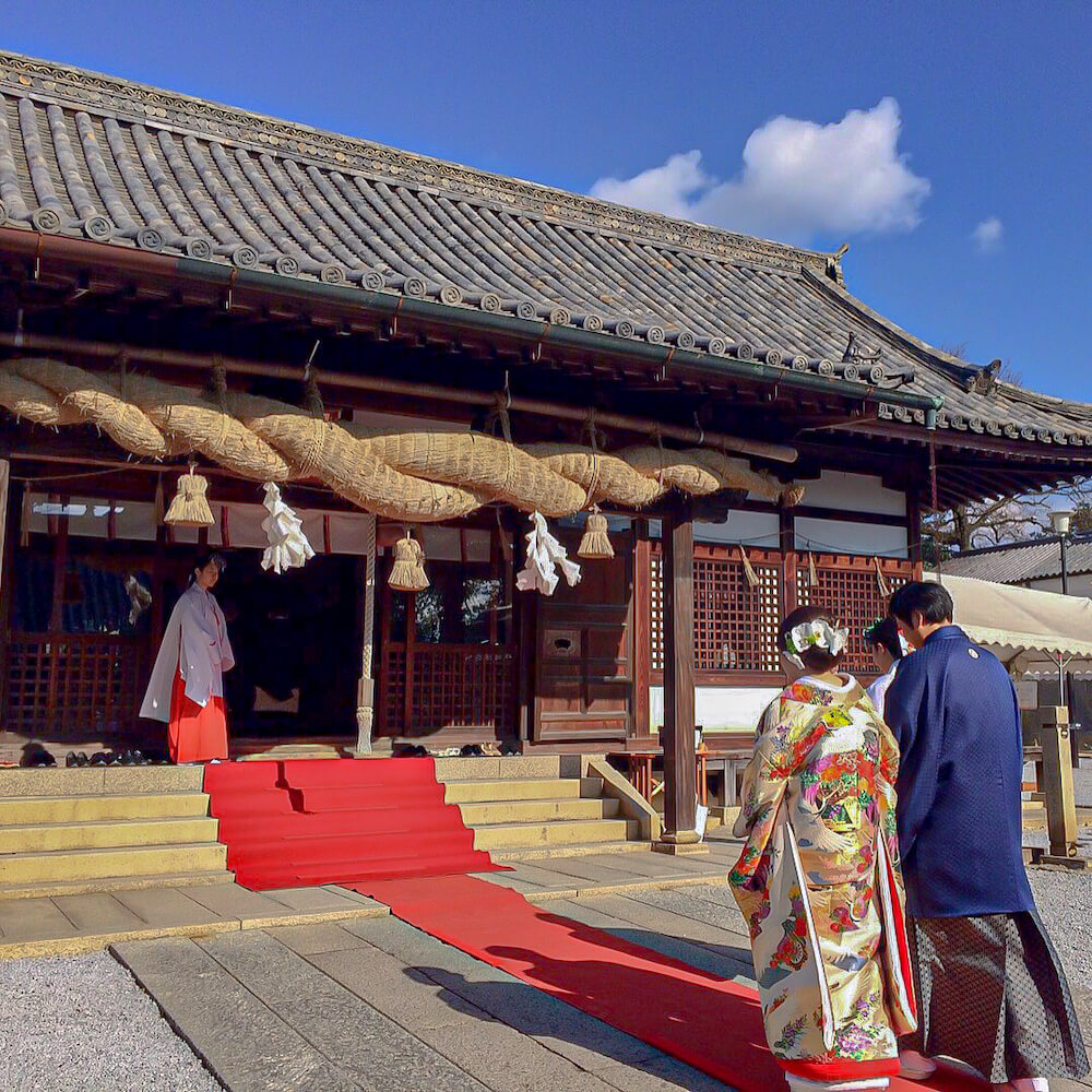 【阿智神社婚】日本ならではの伝統と格式を感じられる神前式